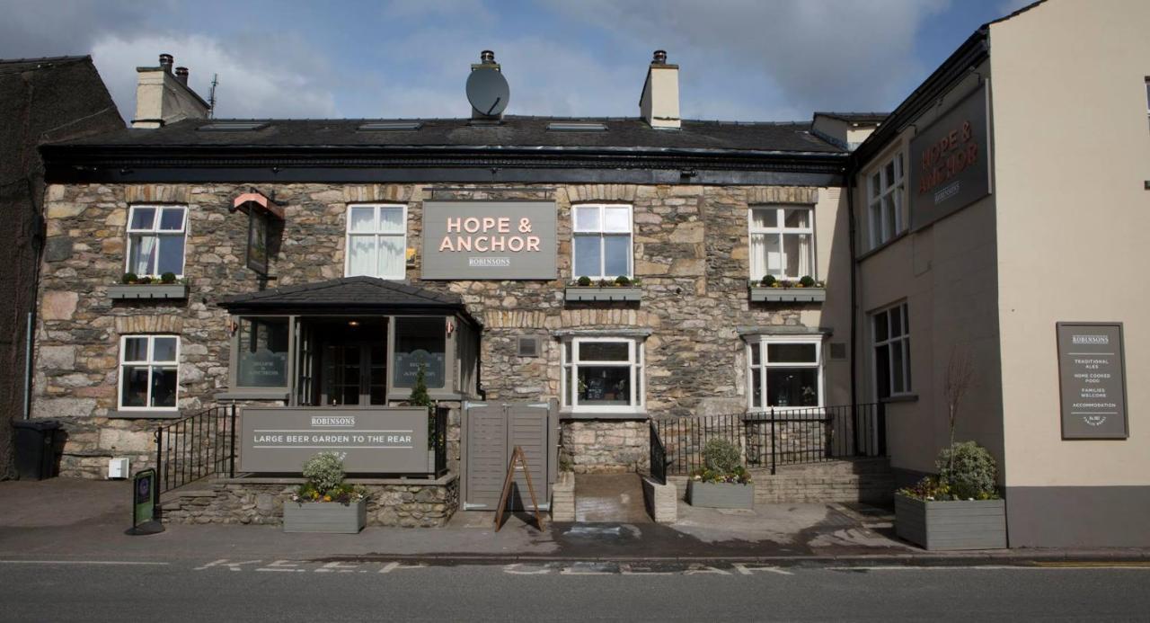 Hope And Anchor Hotel Flookburgh Exterior photo